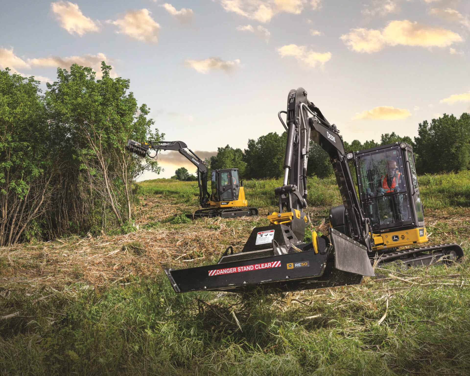 0% APR for 60 Months on All New John Deere Compact Construction Equipment