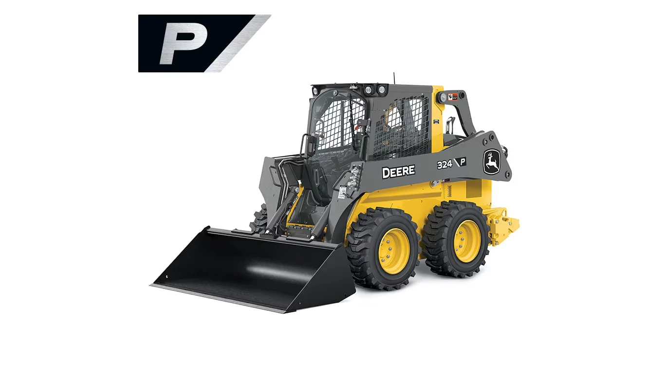 John Deere 324 P-Tier Skid Steer