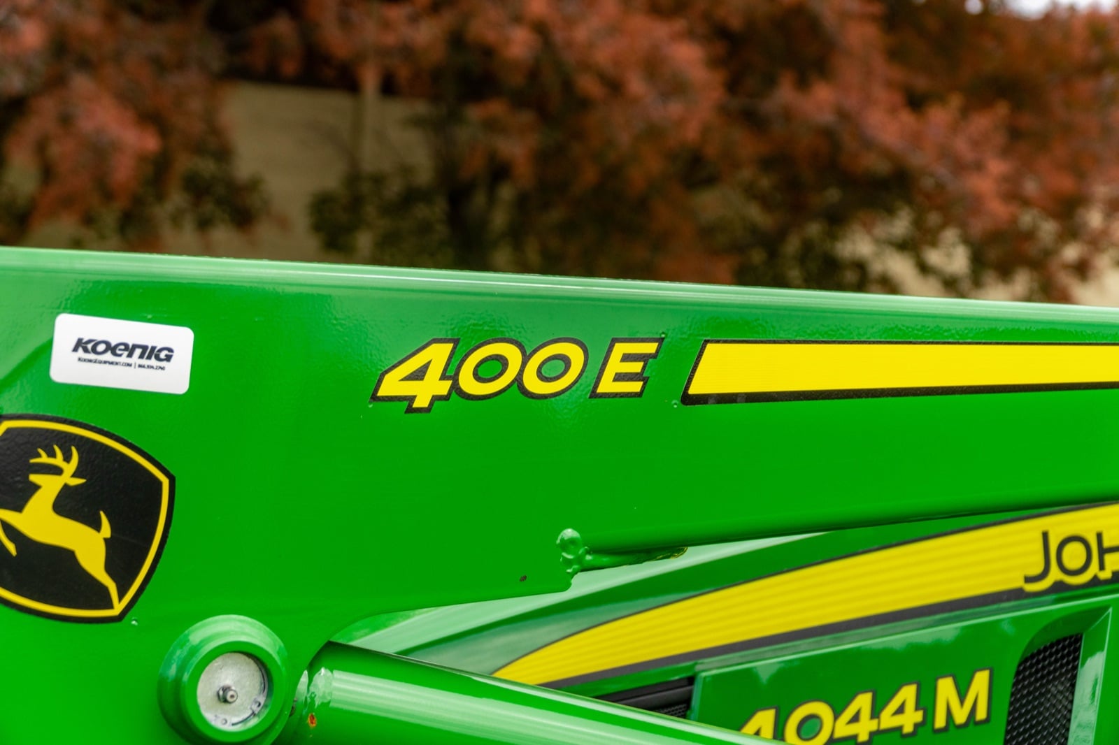 400E loader with a Koenig decal