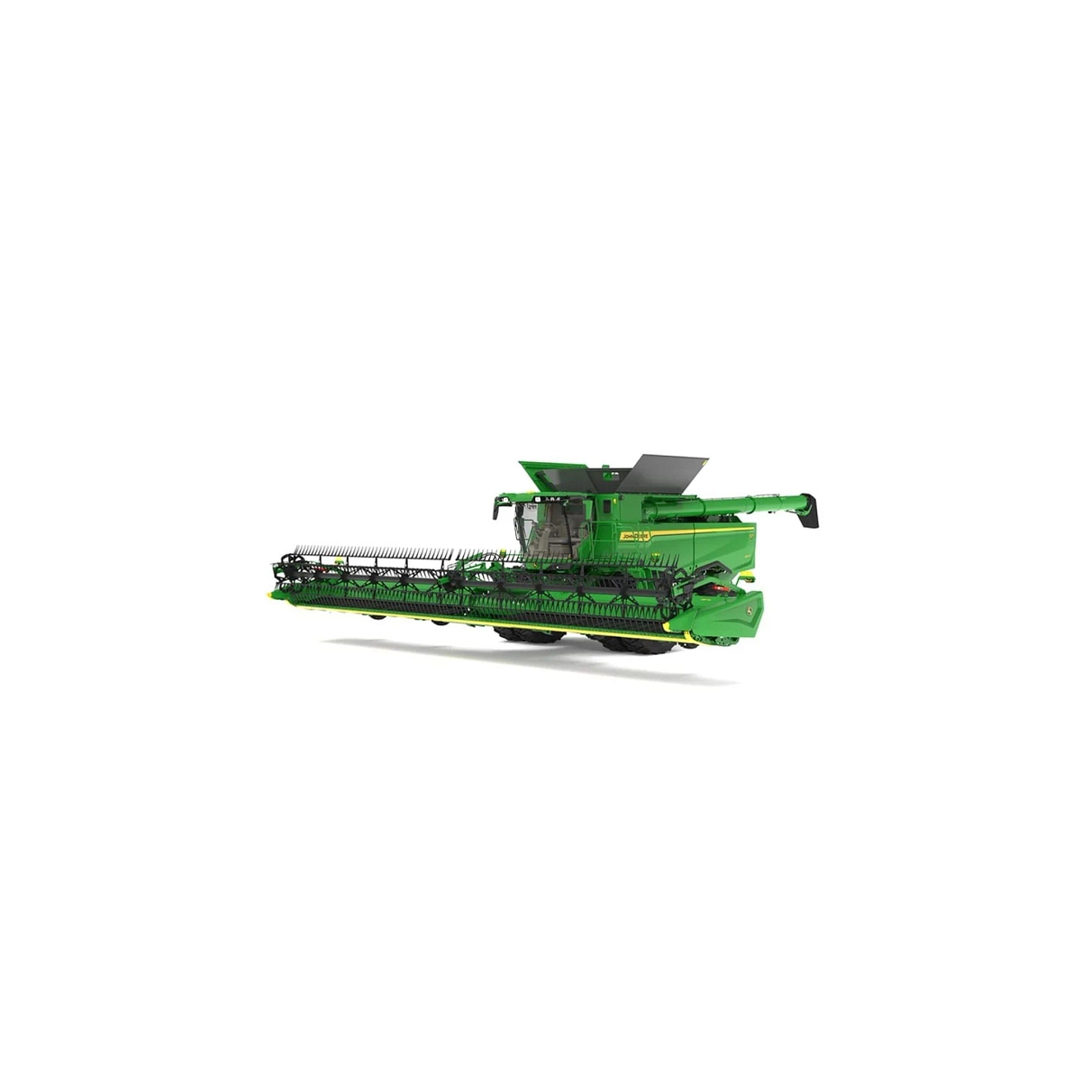 Studio image with a front left view of an S7 800 Combine